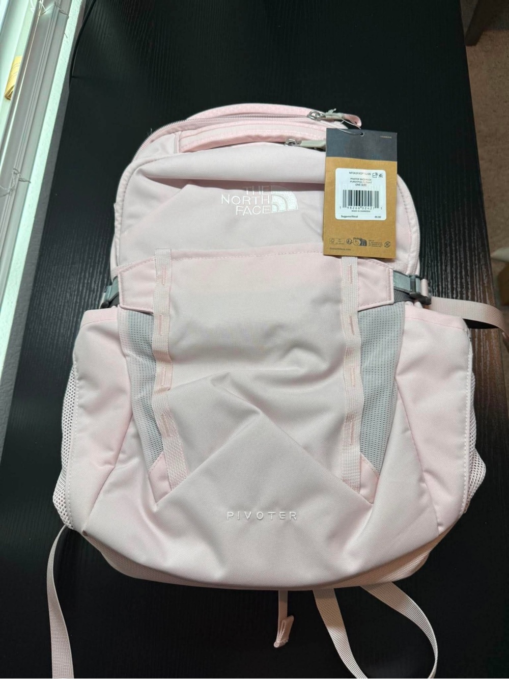 The North Face Women purdy pink backpack NWT